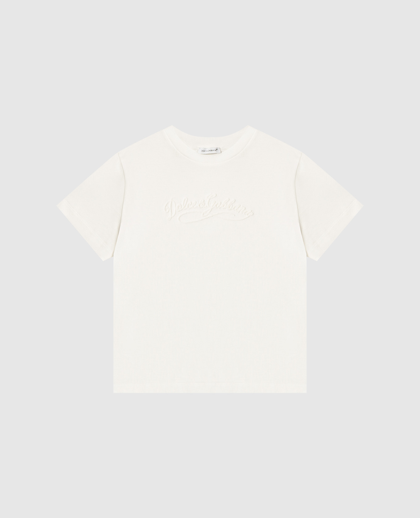 Детская футболка с вышивкой логотипа