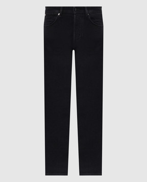 Stone Island Темно-сині джинси з патчем L2S14J100007S0J11