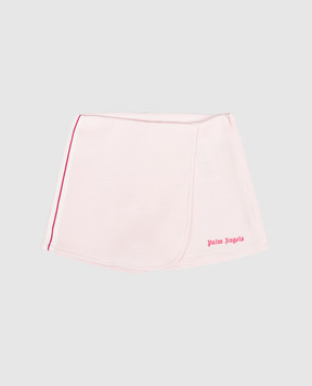 Palm Angels Дитячі рожеві шорти-спідниця PGCB00BS26JER001