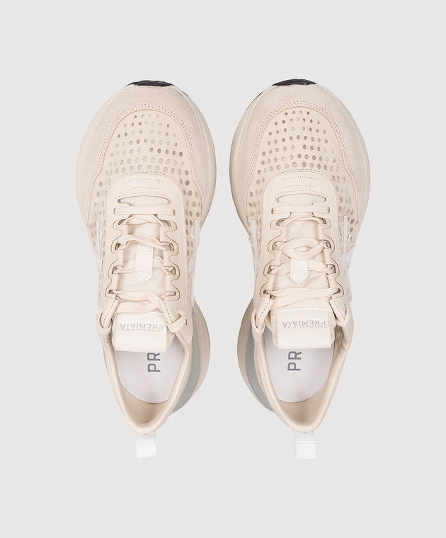 Premiata Бежеві комбіновані кросівки Hill HILL8242 зображення 4