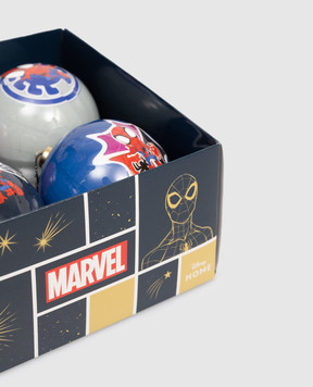 Disney- Marvel Набор елочных шаров Spider-Man 4 шт DN90483