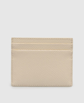 Valentino Бежевий шкіряний картхолдер Cherryfic 8W2P0AY1WGX