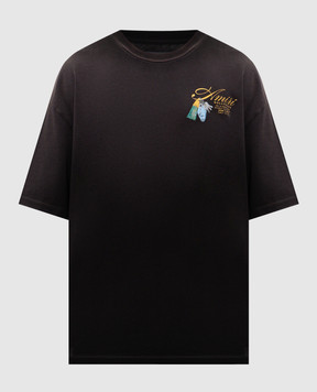 AMIRI Чорна футболка CHATEAU KEYS AMTOJR1057