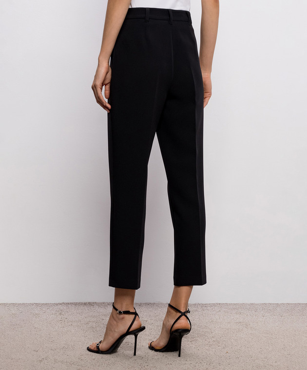 Twinset Черные брюки с монограммой 262AP2345 изображение 4