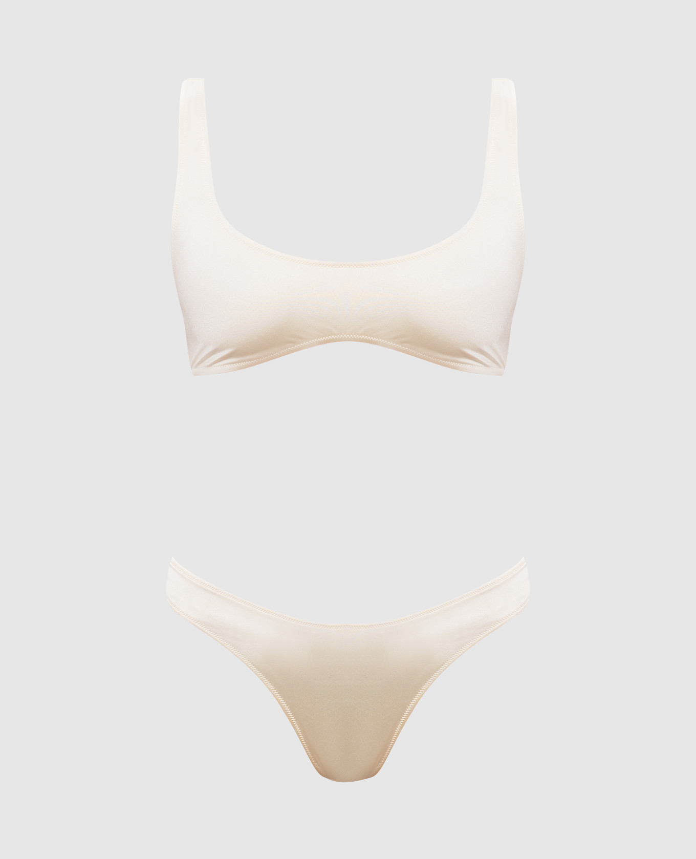 Белый купальник Body