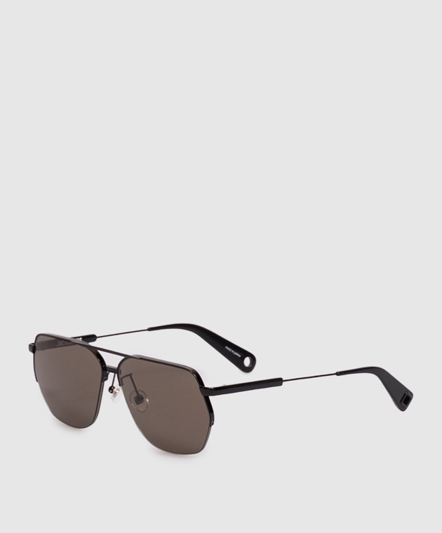 Jacquemus Черные очки Aviador JAC67C2SUN изображение 3