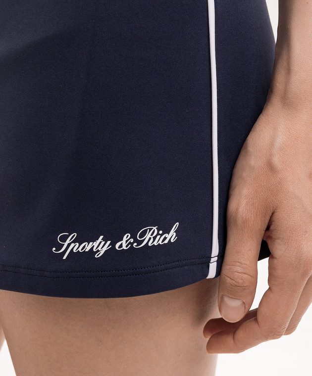 Sporty & Rich Синя спідниця міні SK00475326BL107 зображення 5