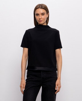Jil Sander Черная блуза из шерсти J02NC0314J40356
