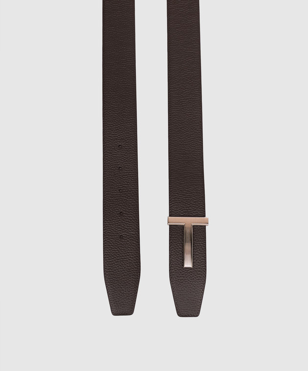 Tom Ford Двухсторонний кожаный ремень TB246LCL236S изображение 3