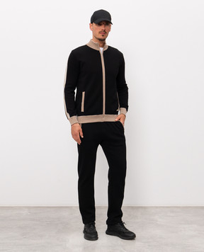 Bertolo Cashmere Чорний спортивний костюм 902347001902902013002