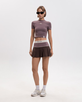 Palm Angels Фиолетовый топ Palm Sway PAWAA002JR002