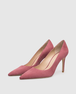 Stuart Weitzman Рожеві замшеві туфлі Stuart SJ948