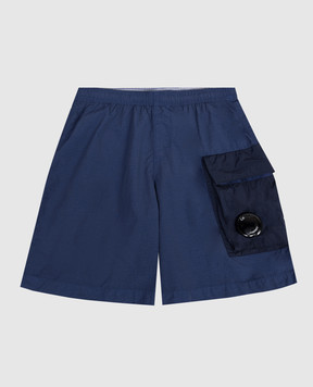 C.P. Company Дитячі сині шорти для плавання CUL007L3C171014