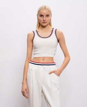 Brunello Cucinelli Белый топ M19764500