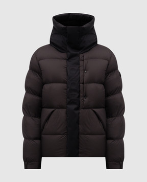 Moncler Коричневий пуховик Madeira K20911A0024953333