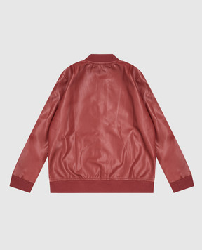 Palm Angels Детская красная спортивная куртка F6PAJGJK164