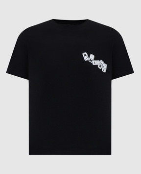 AMIRI Черная футболка Domino AWTOJR1024