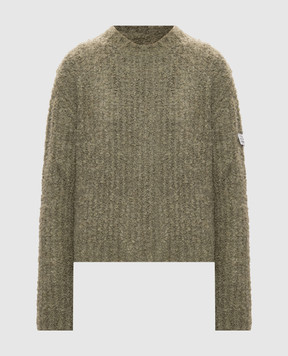 Maison Margiela MM6 Зелений светр S62HL0055M13342