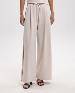 Max Mara Weekend Бежеві спортивні штани GODEZIA WKDGODEZIA