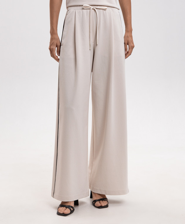 Max Mara Weekend Бежевые спортивные штаны GODEZIA WKDGODEZIA изображение 3