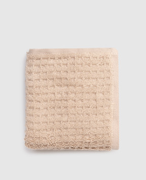 L'Appartement Бежевий махровий рушник Texture 30х40 TEXTURECOTTONWASHCLOTH