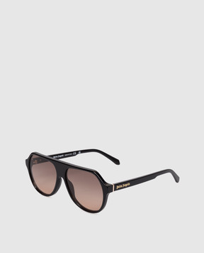 Palm Angels Чорні сонцезахисні окуляри Kelso PA1026106C59