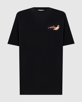 Off-White Чорна футболка Fruits Arrow 2AA124F25JER003