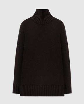 Allude Коричневий светр з вовни та кашеміру 26517633