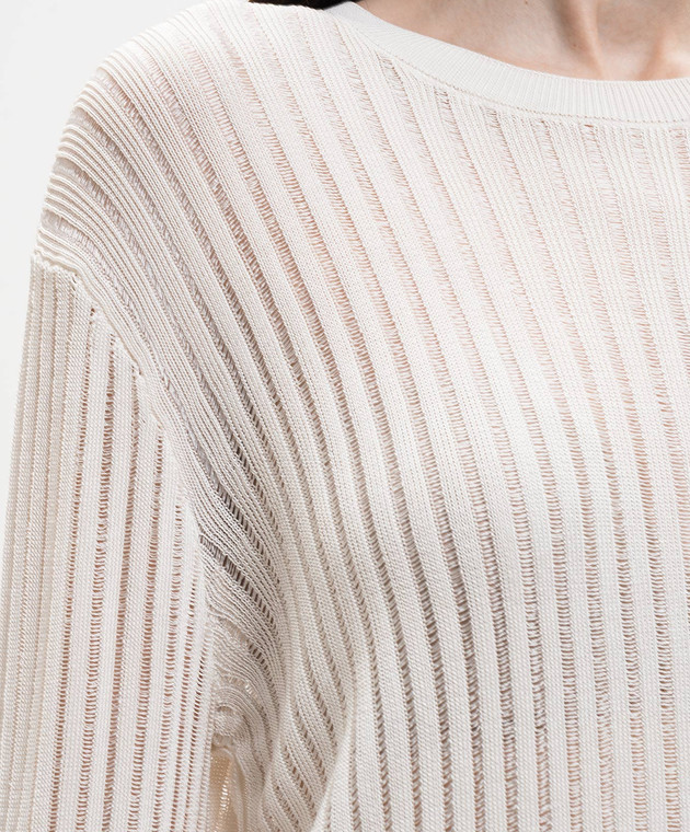 Loulou de Saison Джемпер Hedora кольору айворі HEDORA зображення 5