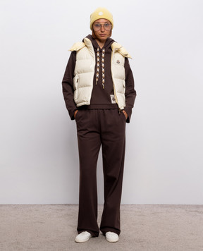 Moncler Пуховой жилет Niverolle цвета айвори L20931A00005597EU