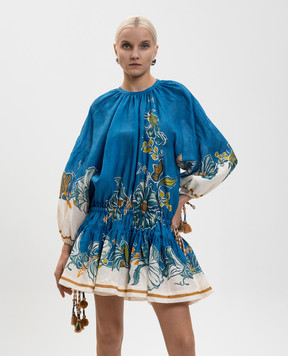 Alemais Синее платье Luda 6393D