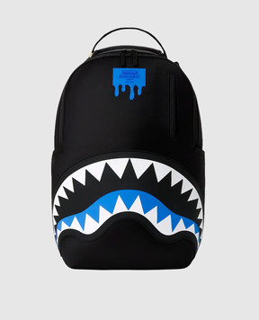 Sprayground Дитячий чорний рюкзак SHARK CENTRAL PASSPORT 910B9637NSZ