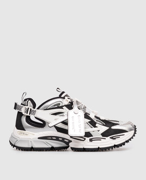 Off-White Серые комбинированные кроссовки Be Right Back OWIA28LS26FAB001