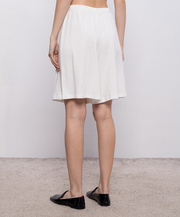 The Row Белые шорты Larissa 10859K732 изображение 4