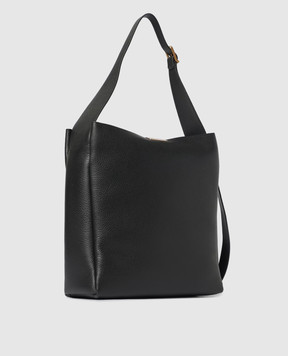 Gianni Chiarini Чорна шкіряна сумка Jo BS11990LSR