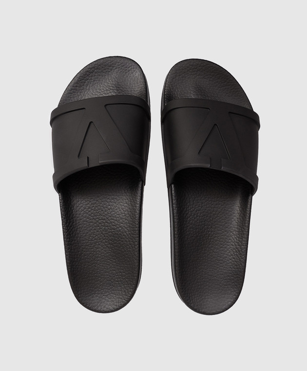 Valentino Чорні слайдери Coolside Slide 9Y2S0J93MYC зображення 4