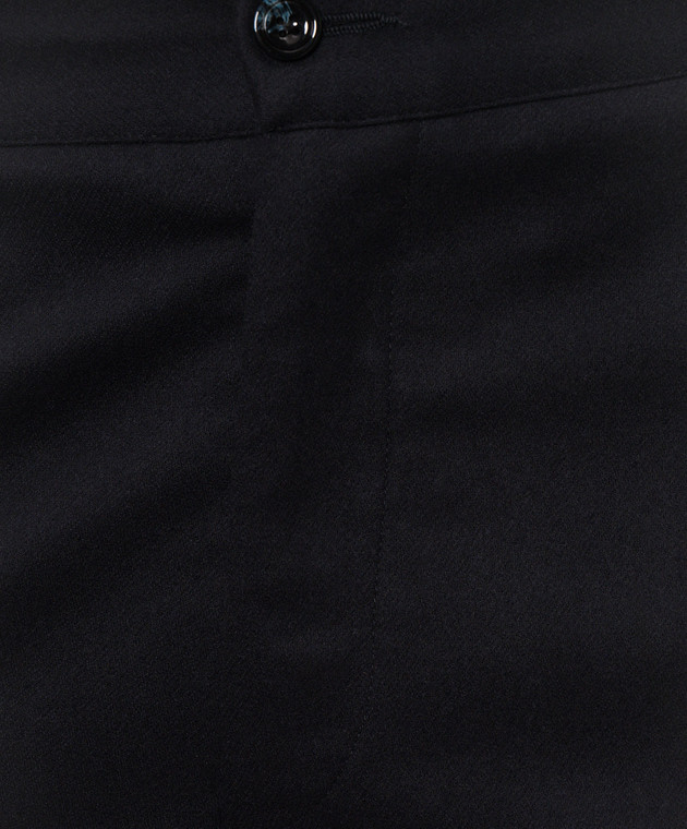 Kiton Сині штани з вовни UPN01K0141I зображення 5