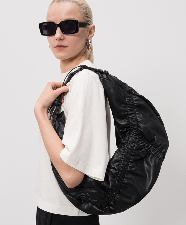 Innerraum Чорна сумка-хобо HM3 HM3BMBKCRSH зображення 2