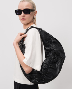 Innerraum Чорна сумка-хобо HM3 HM3BMBKCRSH