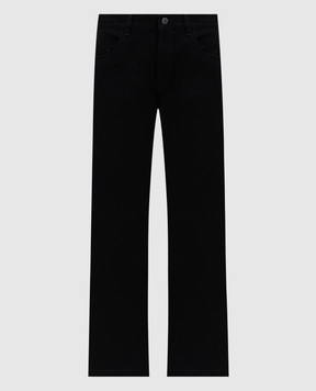 The Attico Черные джинсы с логотип патч 260WCP00295DDD104AA