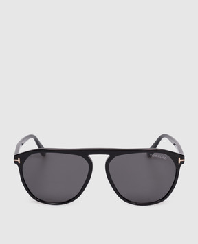Tom Ford Чорні сонцезахисні окуляри Jasper FT0835