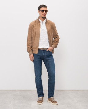 Stefano Ricci Коричневая замшевая куртка M7J5100290SUEJI3