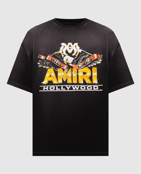 AMIRI Чорна футболка MA EAGLE AMTOJR1200