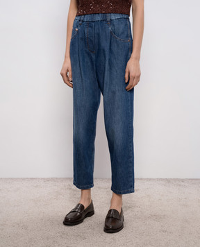 Brunello Cucinelli Сині джинси MH192P5566