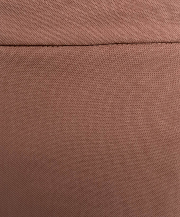 Twinset Рожеві штани з фактурним логотипом 262TP268G зображення 5