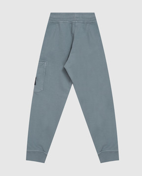 Stone Island Детские синие джоггеры с патчем логотипа L2S166200002S0A2028