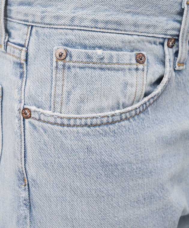 AGOLDE Голубые джинсы Curtis A6481601 изображение 5