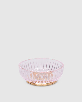 Treesseci Рожевий кришталевий тримач для мила Elegance EL01AROGD