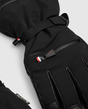 Moncler Grenoble Чорні гірськолижні рукавиці L20973A00001597S5