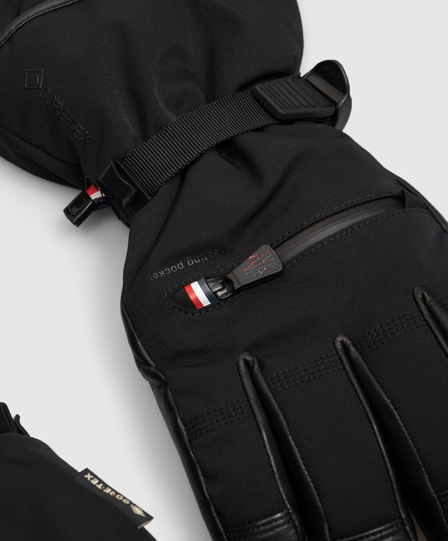 Moncler Grenoble Чорні гірськолижні рукавиці L20973A00001597S5 зображення 3